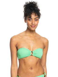 Roxy Color Jam Bandeau Bikini Top -Shoreline Mood erjx304957 roxyw ghy0 frt1