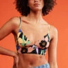 Roxy Color Jam Tank Bikini Top