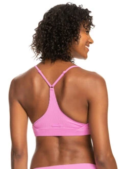 Roxy Active Rib Tri Bra Bikini Top -Shoreline Mood erjx304965 roxyw mgj0 bck1
