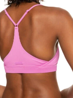 Roxy Active Rib Tri Bra Bikini Top -Shoreline Mood erjx304965 roxyw mgj0 bck2