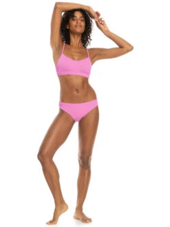 Roxy Active Rib Tri Bra Bikini Top -Shoreline Mood erjx304965 roxyw mgj0 frt9