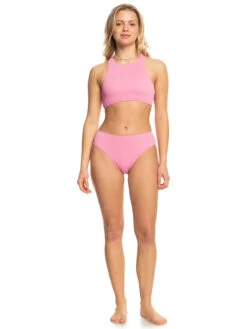 Roxy Active Rib Crop Bikini Top -Shoreline Mood erjx304966 roxyw mgj0 frt9