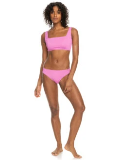 Roxy Active Rib Bralette Bikini Top -Shoreline Mood erjx304967 roxyw mgj0 frt9