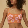 Roxy Surf.Kind.Kate. Reversible Tank Bikini Top