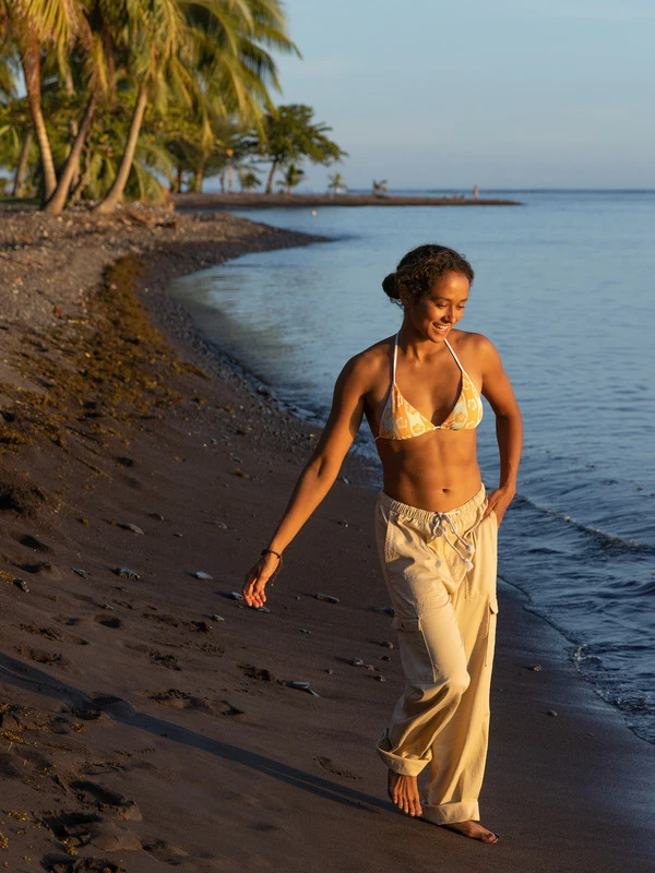 Roxy Wavy Babe Tiki Tri Bikini Top 3 Roxy Wavy Babe Tiki Tri Bikini Top - Image 3