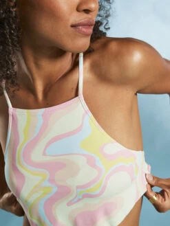 Roxy Tropics Hype Crop Bikini Top 15 Roxy Tropics Hype Crop Bikini Top -Shoreline Mood erjx305047 roxym gbg3 bck2