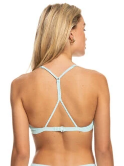 Roxy Pro The Cut Back Triangle Bikini Top -Shoreline Mood erjx305052 roxyw bek0 bck1