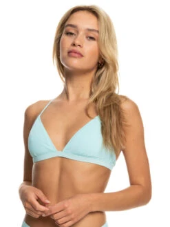 Roxy Pro The Cut Back Triangle Bikini Top -Shoreline Mood erjx305052 roxyw bek0 frt1