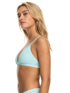 Roxy Pro The Cut Back Triangle Bikini Top -Shoreline Mood erjx305052 roxyw bek0 frt2