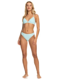Roxy Pro The Cut Back Triangle Bikini Top -Shoreline Mood erjx305052 roxyw bek0 frt9
