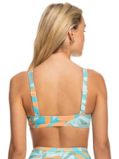 Roxy Pro The Tilt Shift Bra Bikini Top -Shoreline Mood erjx305055 roxyw bhb6 bck1