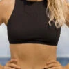 Roxy Pro The Pop Up Crop Bikini Top