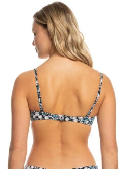 Roxy Printed Beach Classics Bandeau Bikini Top -Shoreline Mood erjx305147 roxyw kvj6 bck2