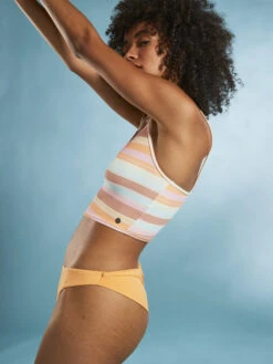 Roxy Beach Classics Cheeky Bikini Bottoms -Shoreline Mood erjx404291 roxym ngz0 frt2