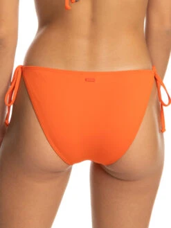 Roxy Beach Classics Tie Side Solid Bikini Bottoms -Shoreline Mood erjx404294 roxyw nme0 bck1