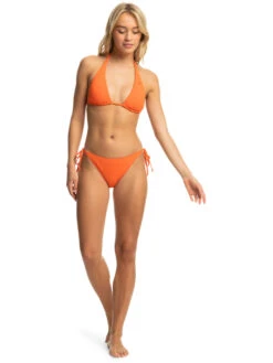 Roxy Beach Classics Tie Side Solid Bikini Bottoms -Shoreline Mood erjx404294 roxyw nme0 frt9