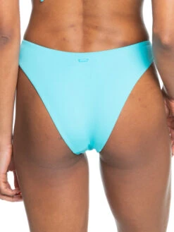 Roxy Beach Classics High Leg Bikini Bottoms 7 Roxy Beach Classics High Leg Bikini Bottoms -Shoreline Mood erjx404297 roxyw bgz0 bck1