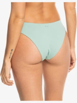 Roxy Beach Classics High Leg Bikini Bottoms 7 Roxy Beach Classics High Leg Bikini Bottoms -Shoreline Mood erjx404297 roxyw bhb0 bck1