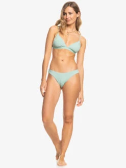 Roxy Beach Classics High Leg Bikini Bottoms 6 Roxy Beach Classics High Leg Bikini Bottoms -Shoreline Mood erjx404297 roxyw bhb0 frt9