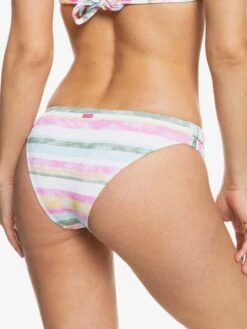 Roxy Island In The Sun Moderate Coverage Bikini Bottoms -Shoreline Mood erjx404303 roxyw xygw bck1