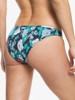 Roxy Blossom Babe Smocked Bikini Bottoms -Shoreline Mood erjx404367 roxyw bsp7 bck1