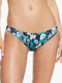Roxy Blossom Babe Smocked Bikini Bottoms