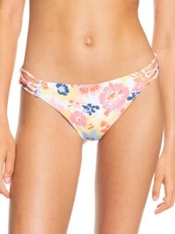 Roxy Printed Beach Classics Hipster Bikini Bottoms 13 Roxy Printed Beach Classics Hipster Bikini Bottoms -Shoreline Mood erjx404383 roxyw wbb6 frt1
