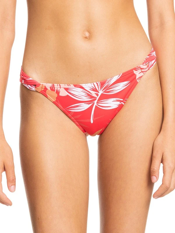 Roxy Seaside Tropics Mid-Waist Bikini Bottoms 1 Roxy Seaside Tropics Mid-Waist Bikini Bottoms