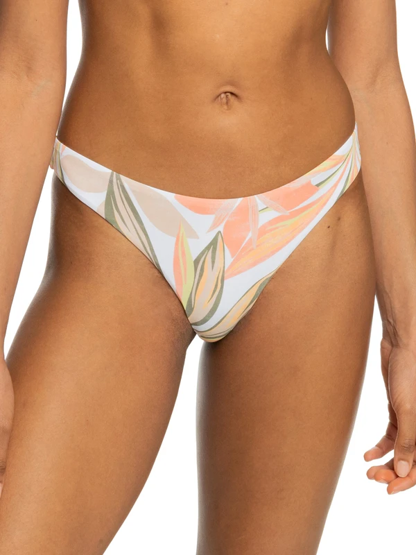 Roxy Printed Beach Classics Mini Bikini Bottoms 1 Roxy Printed Beach Classics Mini Bikini Bottoms