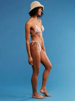 Roxy Check It Cheeky Bikini Bottoms 11 Roxy Check It Cheeky Bikini Bottoms -Shoreline Mood erjx404534 roxym ckl5 frt2