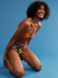 Roxy Color Jam Hipster Bikini Bottoms -Shoreline Mood erjx404550 roxym kvj6 frt10