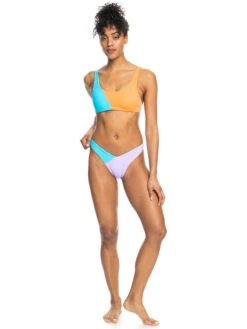 Roxy Colorblock Party Cheeky Bikini Bottoms 16 Roxy Colorblock Party Cheeky Bikini Bottoms -Shoreline Mood erjx404560 roxyw bgz0 frt9