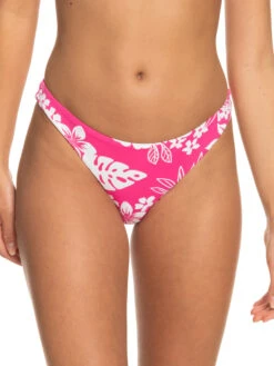 Roxy Printed Beach Classics Skimpy Bikini Bottoms -Shoreline Mood erjx404601 roxyw mjy6 frt1