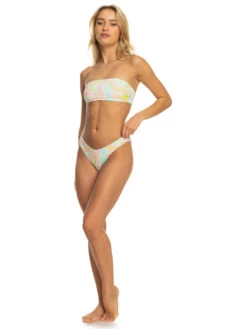 Roxy Tropics Hype Cheeky Bikini Bottoms 14 Roxy Tropics Hype Cheeky Bikini Bottoms -Shoreline Mood erjx404607 roxyw gbg3 frt8