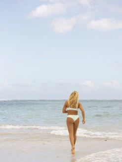 Roxy Pro The Backside Moderate Bikini Bottoms -Shoreline Mood erjx404647 roxyl bek0 bck3