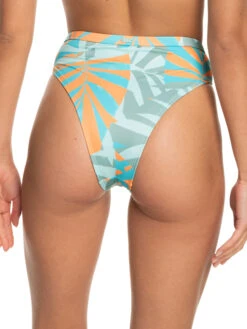 Roxy Pro The Backside Moderate Bikini Bottoms -Shoreline Mood erjx404648 roxyw bhb6 bck1