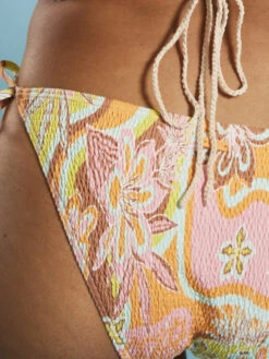 Roxy Floraldelic Bikini Bottoms -Shoreline Mood erjx404657 roxym ngz6 bck2