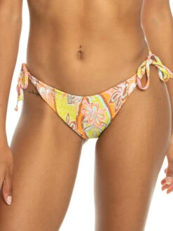 Roxy Floraldelic Bikini Bottoms -Shoreline Mood erjx404657 roxyw ngz6 frt1