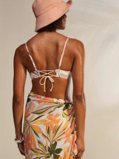 Roxy Cool And Lovely Sarong -Shoreline Mood erjx603345 roxym wbb6 frt3
