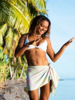 Roxy New Beach Day Multi-Wear Sarong -Shoreline Mood erjx603352 roxyl gbg5 frt3