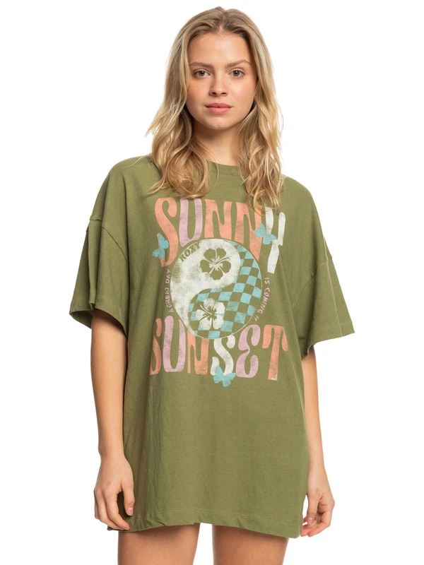 Roxy Sweet Janis Oversized T-Shirt 8 Roxy Sweet Janis Oversized T-Shirt - Image 8