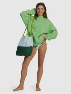 Roxy High Fi Knit Small Backpack -Shoreline Mood urjbt03048 roxyw bff0 frt9