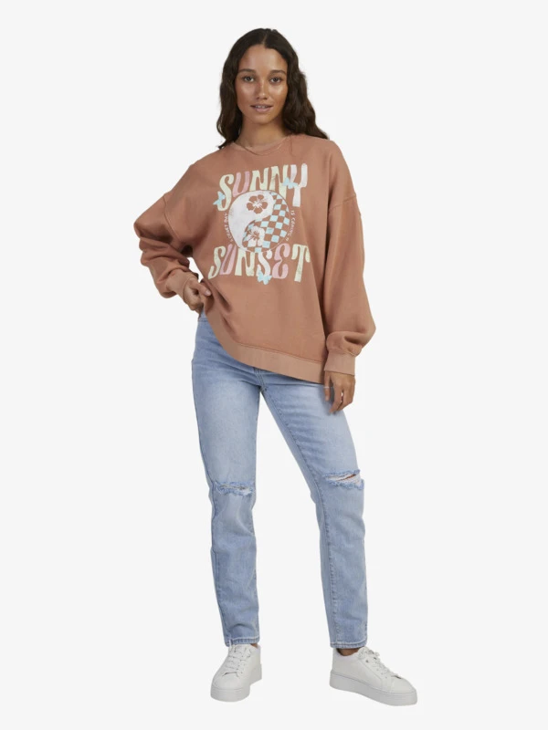 Roxy When Its Fine Sweatshirt 5 Roxy When Its Fine Sweatshirt - Image 5
