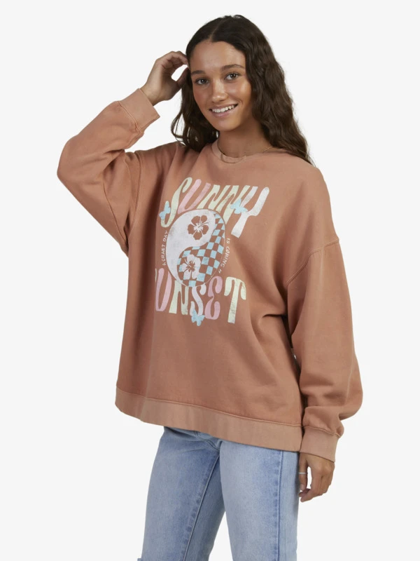 Roxy When Its Fine Sweatshirt 3 Roxy When Its Fine Sweatshirt - Image 3