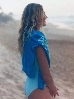 Roxy Digi High Sweatshirt -Shoreline Mood urjft03188 roxyl bpc0 frt3