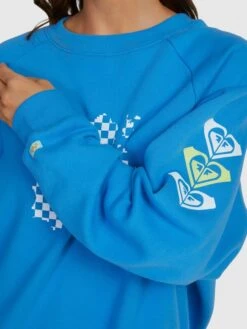 Roxy Digi High Sweatshirt -Shoreline Mood urjft03188 roxyw bpc0 dtl1