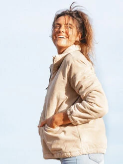 Roxy Cross The Park Jacket -Shoreline Mood urjjk03007 roxyl teh0 frt3