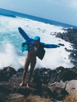 Roxy Wash Technical Spray Jacket -Shoreline Mood urjjk03030 roxyl bpc0 frt3