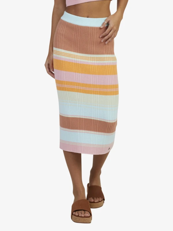 Roxy Playa Morning Knitted Bodycon Skirt 6 Roxy Playa Morning Knitted Bodycon Skirt - Image 6