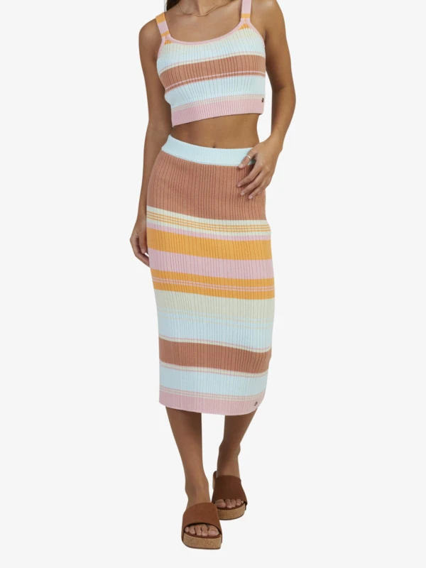Roxy Playa Morning Knitted Bodycon Skirt 7 Roxy Playa Morning Knitted Bodycon Skirt - Image 7